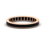 Load image into Gallery viewer, 2-carat-princess-cut-channel-set-black-diamond-wedding-band-in-rose-gold-FDEWB160PRBGBLACK-2.00CT-NL-RG.jpg?v=1766128416