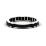 Load image into Gallery viewer, 2-carat-princess-cut-channel-set-black-diamond-wedding-band-in-white-gold-FDEWB160PRBGBLACK-2.00CT-NL-WG.jpg?v=1766128416
