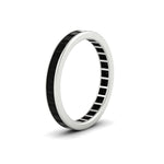 Load image into Gallery viewer, 2-carat-princess-cut-channel-set-black-diamond-wedding-band-in-white-gold-FDEWB160PRBGBLACKANGLE2-2.00CT-NL-WG.jpg?v=1766128416