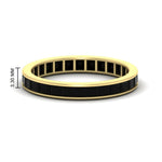 Load image into Gallery viewer, 2-carat-princess-cut-channel-set-black-diamond-wedding-band-in-yellow-gold-FDEWB160PRBGBLACK-2.00CT-NL-YG-HW.jpg?v=1766128416