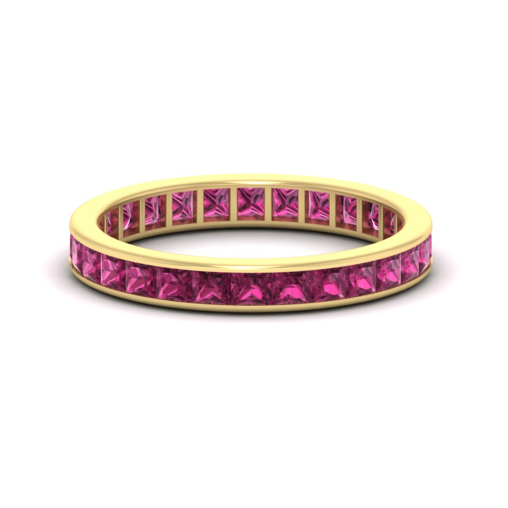 2-carat-princess-cut-channel-set-pink-sapphire-wedding-band-in-yellow-gold-FDEWB160PRBGSADRPI-2.00CT-NL-YG.jpg?v=1766128416