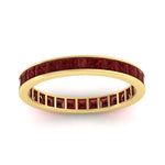 Load image into Gallery viewer, 2-carat-princess-cut-channel-set-ruby-wedding-band-in-yellow-gold-FDEWB160PRBGRUDRANGLE5-2.00CT-NL-YG.jpg?v=1766128416