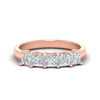 Load image into Gallery viewer, 2-carat-princess-cut-five-stone-anniversary-ring-in-rose-gold-fdwb8008prsleep-2.00ct-nl-rg.jpg