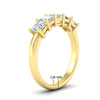 Load image into Gallery viewer, 2-carat-princess-cut-five-stone-diamond-anniversary-ring-in-yellow-gold-fdwb8008prangle2-2.00ct-nl-yg-hw.jpg
