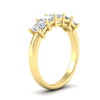 Load image into Gallery viewer, 2-carat-princess-cut-five-stone-diamond-anniversary-ring-in-yellow-gold-fdwb8008prangle2-2.00ct-nl-yg.jpg