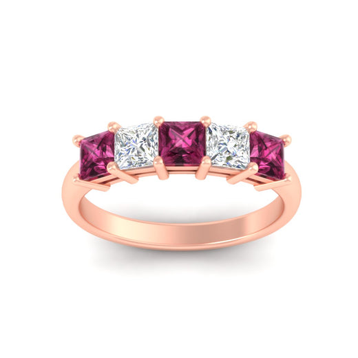 2-carat-princess-cut-five-stone-pink-sapphire-anniversary-ring-in-rose-gold-fdwb8008prgsadrpiangle5-2.00ct-nl-rg.jpg