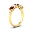 Load image into Gallery viewer, 2-carat-princess-cut-five-stone-ruby-anniversary-ring-in-yellow-gold-fdwb8008prgrudrangle2-2.00ct-nl-yg.jpg