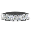 Load image into Gallery viewer, 2-carat-radiant-cut-wedding-anniversary-band-in-black-gold-FD8008RAB-2.00CT-NL-BG-HW