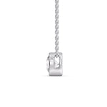 Load image into Gallery viewer, 2 Carat Round Bezel Solitaire Diamond Pendant
