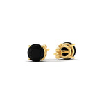 Load image into Gallery viewer, 2-carat-round-black-diamond-stud-earring-for-women-in-yellow-gold-fdear10411rogblackangle4-2.00ct-nl-yg_647457d4-9208-4005-94e8-942ce6ed729a.jpg?v=1765339397
