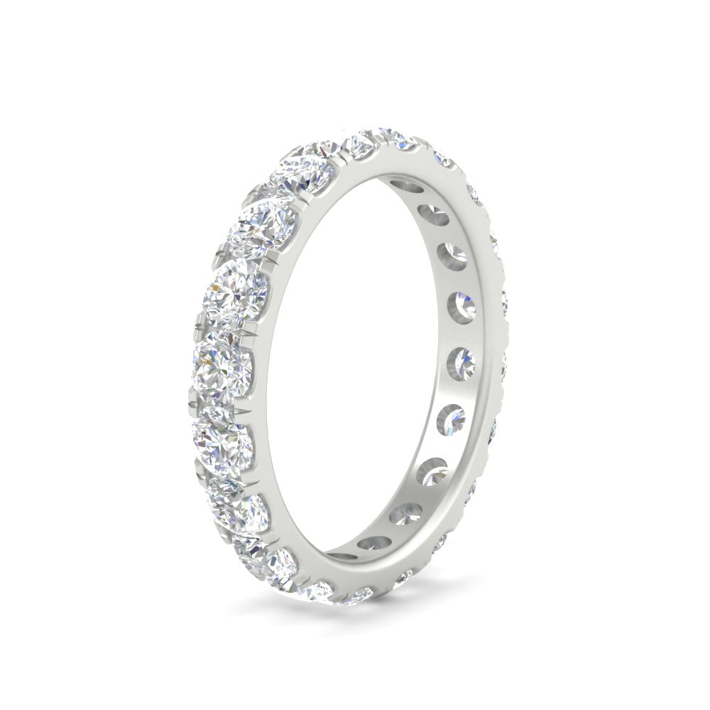 2 Carat Round Diamond Eternity Women Band