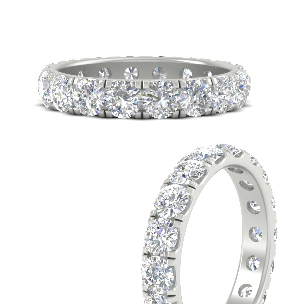 2 Carat Round Diamond Eternity Women Band