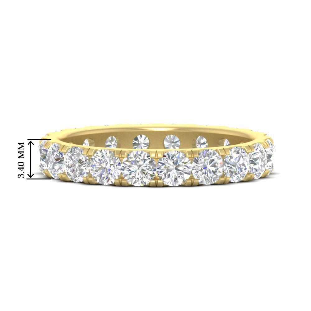 2 Carat Round Diamond Eternity Women Band