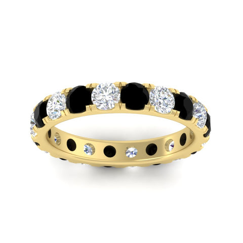 2-carat-round-diamond-eternity-women-black-diamond-band-in-yellow-gold-FDEWB8371GBLACKANGLE5-2.00CT-NL-YG