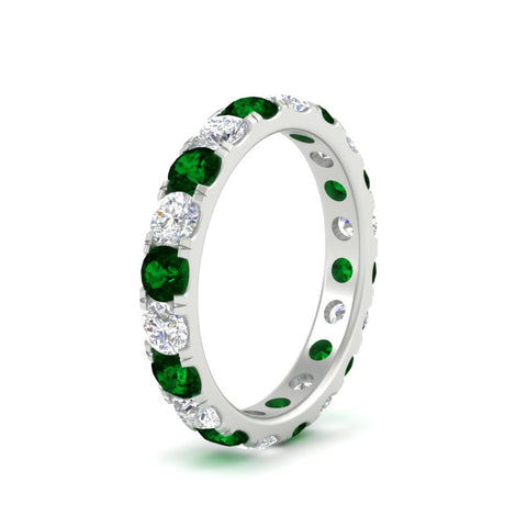 2-carat-round-diamond-eternity-women-emerald-band-in-white-gold-FDEWB8371GEMGRANGLE2-2.00CT-NL-WG
