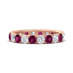 Load image into Gallery viewer, 2 Carat Round Diamond Eternity Women Band
