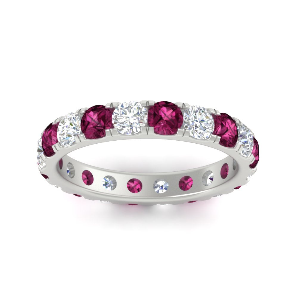 2 Carat Round Diamond Eternity Women Band