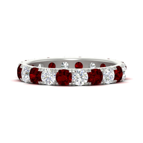 2-carat-round-diamond-eternity-women-ruby-band-in-white-gold-FDEWB8371GRUDR-2.00CT-NL-WG