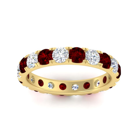 2-carat-round-diamond-eternity-women-ruby-band-in-yellow-gold-FDEWB8371GRUDRANGLE5-2.00CT-NL-YG