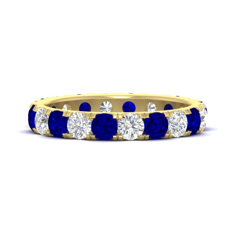 2-carat-round-diamond-eternity-women-sapphire-band-in-yellow-gold-FDEWB8371GSABL-2.00CT-NL-YG