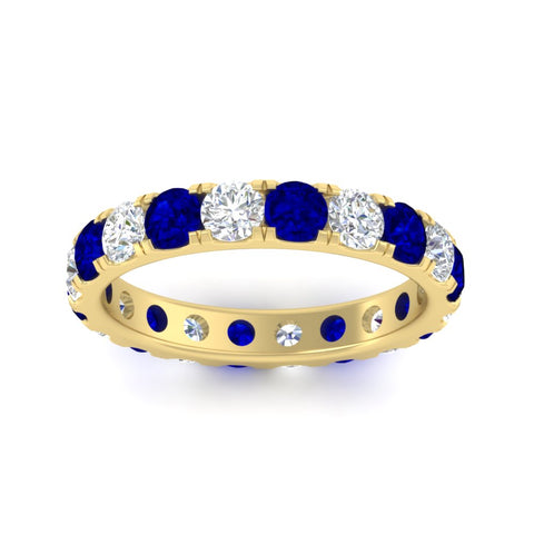 2-carat-round-diamond-eternity-women-sapphire-band-in-yellow-gold-FDEWB8371GSABLANGLE5-2.00CT-NL-YG