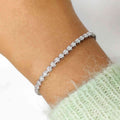 Thumbnail 7 - 2-carat-round-diamond-tennis-bracelet-in-white-gold-fdbrc10792hand-2-00-ct-wg