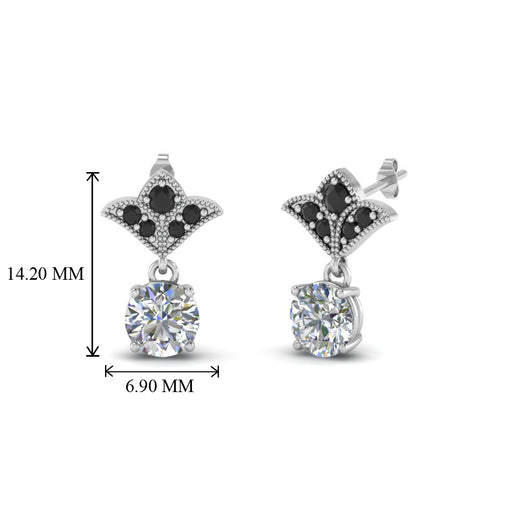 2-carat-round-drop-antique-design-earring-with-black-diamond-in-14K-white-gold-FDEAR8425-1.0CTGBLACK-NL-WG