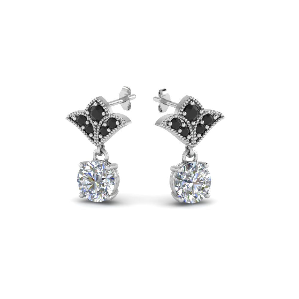 2-carat-round-drop-antique-design-earring-with-black-diamond-in-14K-white-gold-FDEAR8425-1.0CTGBLACK-NL-WG