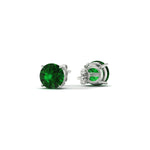 Load image into Gallery viewer, 2-carat-round-emerald-stud-earring-for-women-in-white-gold-fdear10411rogemgrangle4-2.00ct-nl-wg_ec4a1f61-35e9-423a-818f-7f4feaca6a19.jpg?v=1765339407
