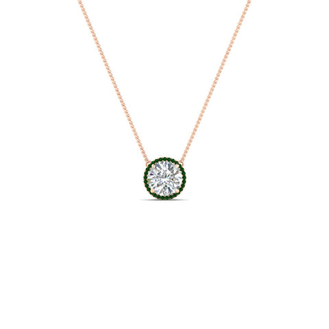 2-carat-round-halo-diamond-pendant-with-emerald-in-FDPD10984GEMGR-2.00CT-NL-RG-GS