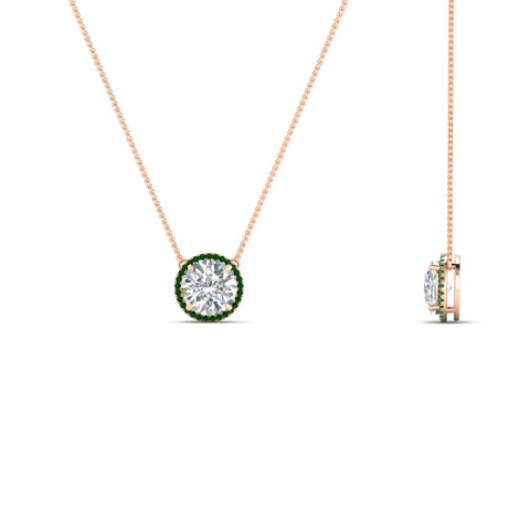 2-carat-round-halo-diamond-pendant-with-emerald-in-FDPD10984GEMGR-2.00CT-NL-RG-GS