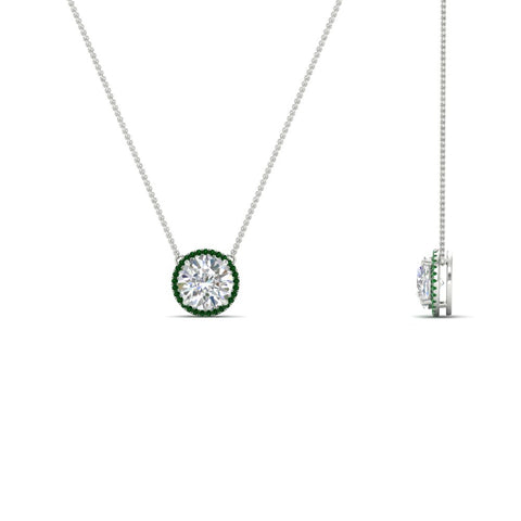 2-carat-round-halo-diamond-pendant-with-emerald-in-FDPD10984GEMGR-2.00CT-NL-WG-GS