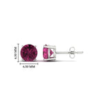 Load image into Gallery viewer, 2-carat-round-pink-sapphire-stud-earring-for-women-in-white-gold-fdear10411rogsadrpiangle2-2.00ct-nl-wg-hw_7e1378fa-36a4-4f13-8ea4-3195854c6406.jpg?v=1765339411
