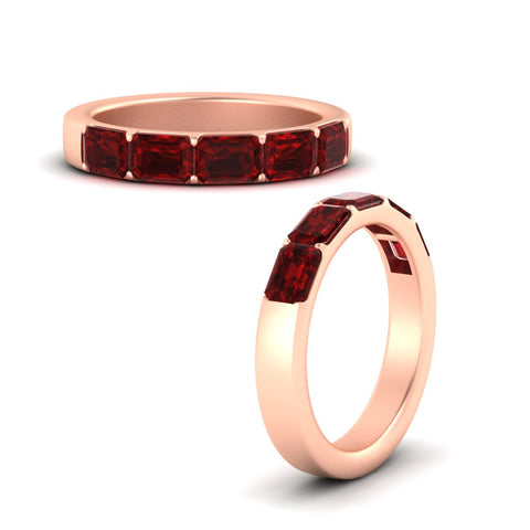 2-carat-ruby-wedding-ring-stack-emerald-cut-in-rose-gold-FD8126EMBGRUDRANGLE3-2.00CT-NL-RG-GS