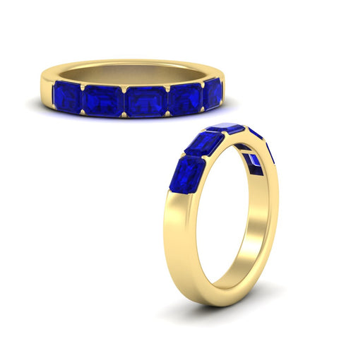 2-carat-sapphire-wedding-ring-stack-emerald-cut-in-yellow-gold-FD8126EMBGSABLANGLE3-2.00CT-NL-YG-GS