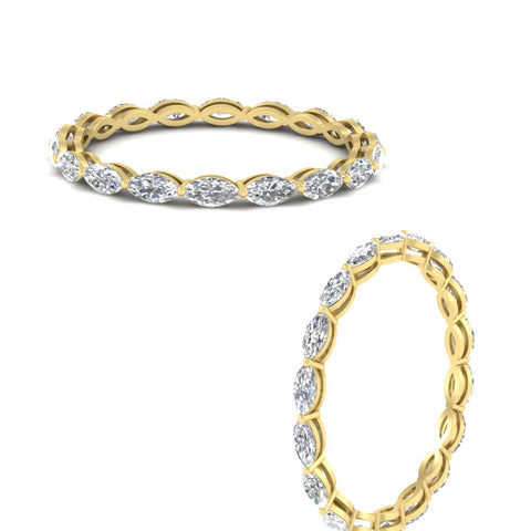 2-carat-stackable-marquise-diamond-band-in-yellow-gold-FDEWB8868MQANGLE3-2.00CT-NL-YG