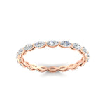 Load image into Gallery viewer, 2-carat-stackable-marquise-diamond-wedding-band-in-rose-gold-FDEWB8868MQANGLE5-2.00CT-NL-RG