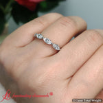 Load image into Gallery viewer, 2-carat-stackable-marquise-diamond-wedding-band-in-white-gold-FDEWB8868MQ-4