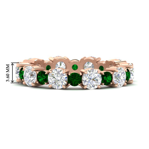 2 Carat Women Round Diamond Eternity Band