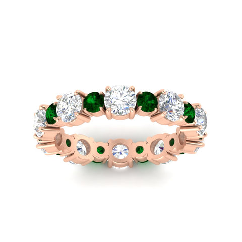 2 Carat Women Round Diamond Eternity Band