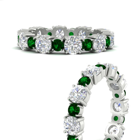 2 Carat Women Round Diamond Eternity Band