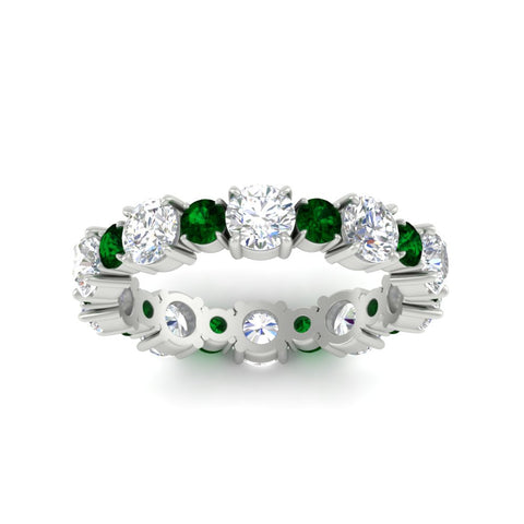 2 Carat Women Round Diamond Eternity Band