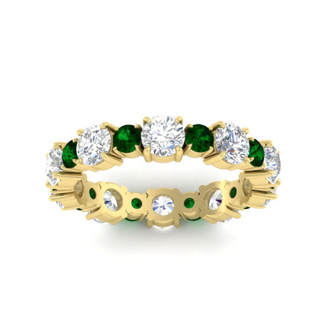 2 Carat Women Round Diamond Eternity Band