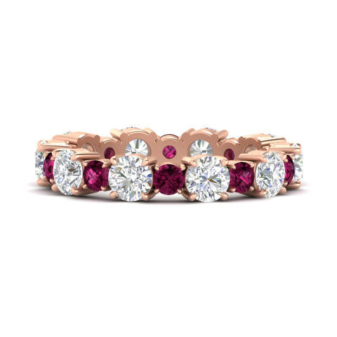 2 Carat Women Round Diamond Eternity Band