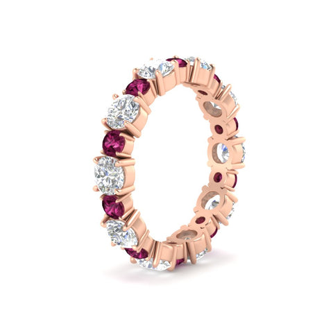 2 Carat Women Round Diamond Eternity Band