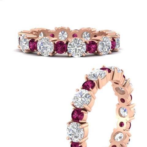 2 Carat Women Round Diamond Eternity Band