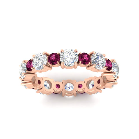 2 Carat Women Round Diamond Eternity Band