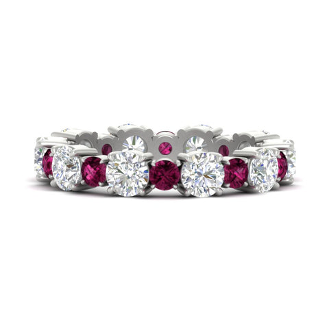 2 Carat Women Round Diamond Eternity Band