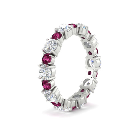 2 Carat Women Round Diamond Eternity Band