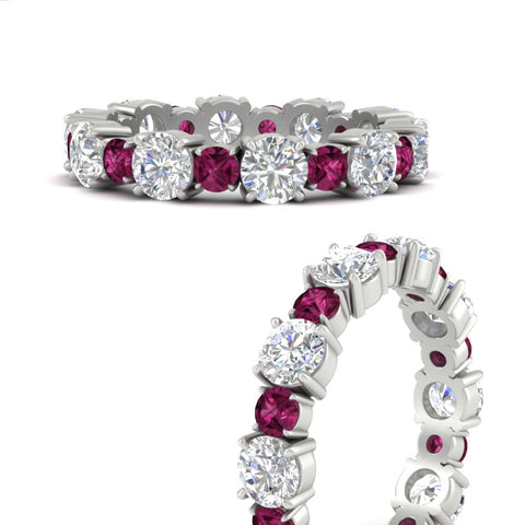 2 Carat Women Round Diamond Eternity Band